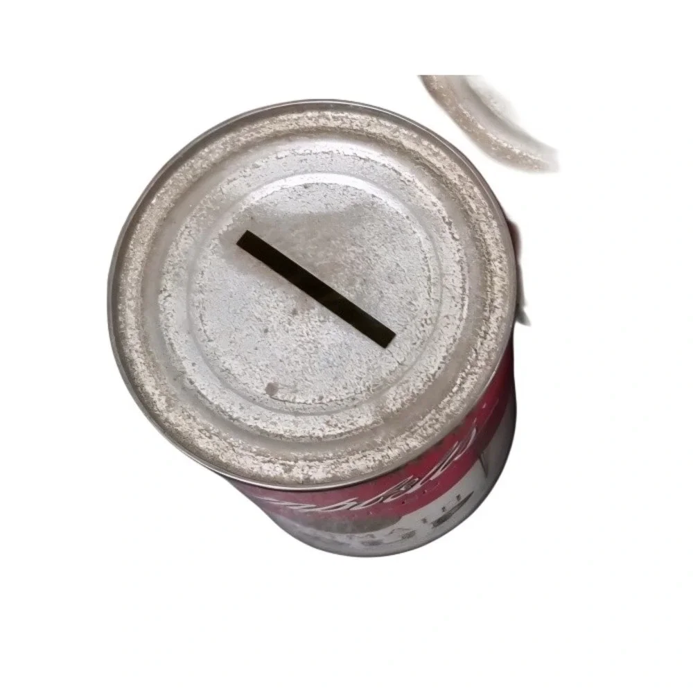 Campbell Soup 125th Anniversary Tomato Soup Can‎ Coin Bank Vtg Collectible